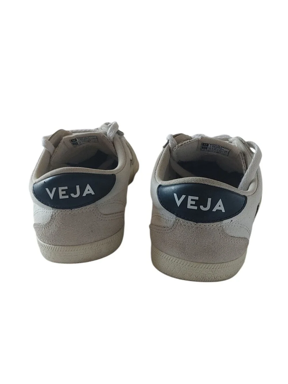 Veja VOLLEY CANVAS WHITE BLACK Sneaker Tennis Shoe